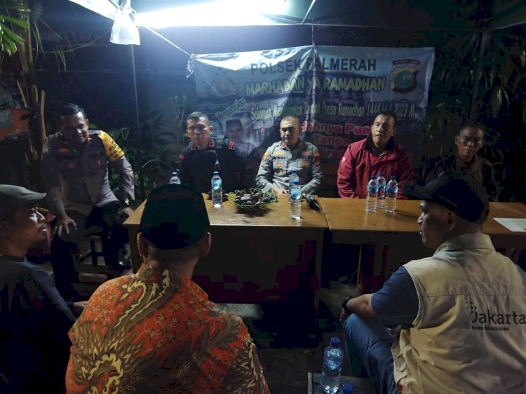 Polsek Palmerah Lakukan Giat Pos Pantau Tiga Pilar
