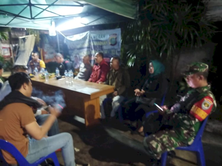 Polsek Palmerah Lakukan Giat Pos Pantau Tiga Pilar