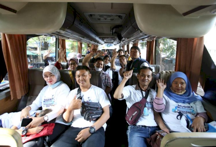 PT. PLN (Persero) Bersama BUMN Lepas 10. 000 Pemudik Gratis
