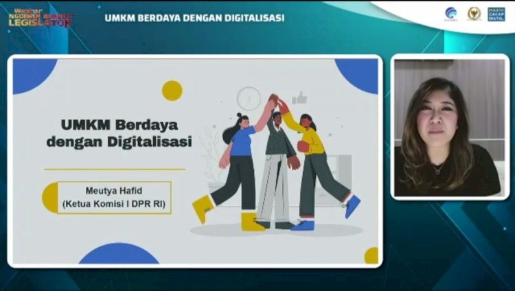 Generasi Muda Diminta Berkontribusi Kembangkan Digitalisasi UMKM Komisi I DPR: Kontribusi Generasi Muda Dibutuhkan dalam Digitalisasi UMKM Meutya Hafid: Digitalisasi UMKM Butuh Peran Aktif Generasi Muda