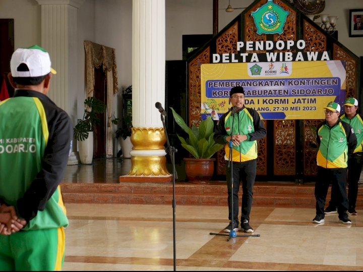 Kabupaten Sidoarjo Targetkan 40 Emas di FORDA 1 Jatim, Gus Muhdlor Lepas 294 Atlit Terbaik