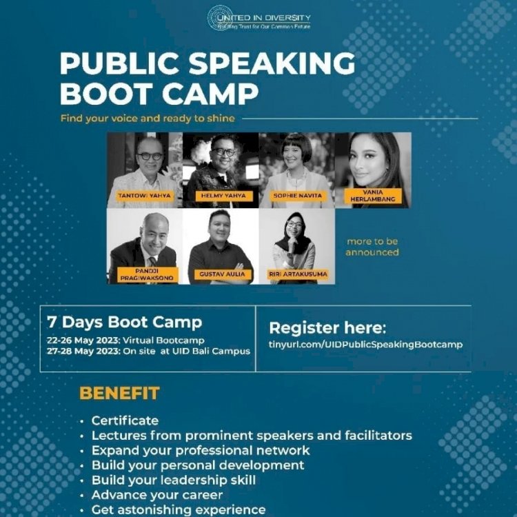 Memperkenalkan Metode pembelajaran Baru, Puluhan Peserta Ikuti Pelatihan Public Speaking di Kampus UID Bali