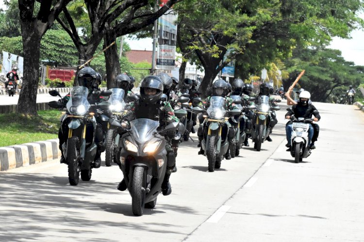 Tontaikam Brigif Mekanis 1 PIK/JS Gelar Latihan Pasukan Motor Kawal
