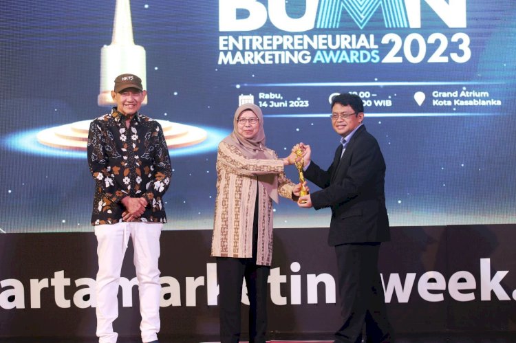 Best of The Best Company, PLN Raih Penghargaan di Ajang BUMN Entrepreneurial Marketing Awards 2023