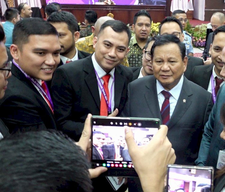 Prabowo Sampaikan Pembekalan pada HIPMI: Tidak Ada Kemakmuran Tanpa Rakyat Bahagia