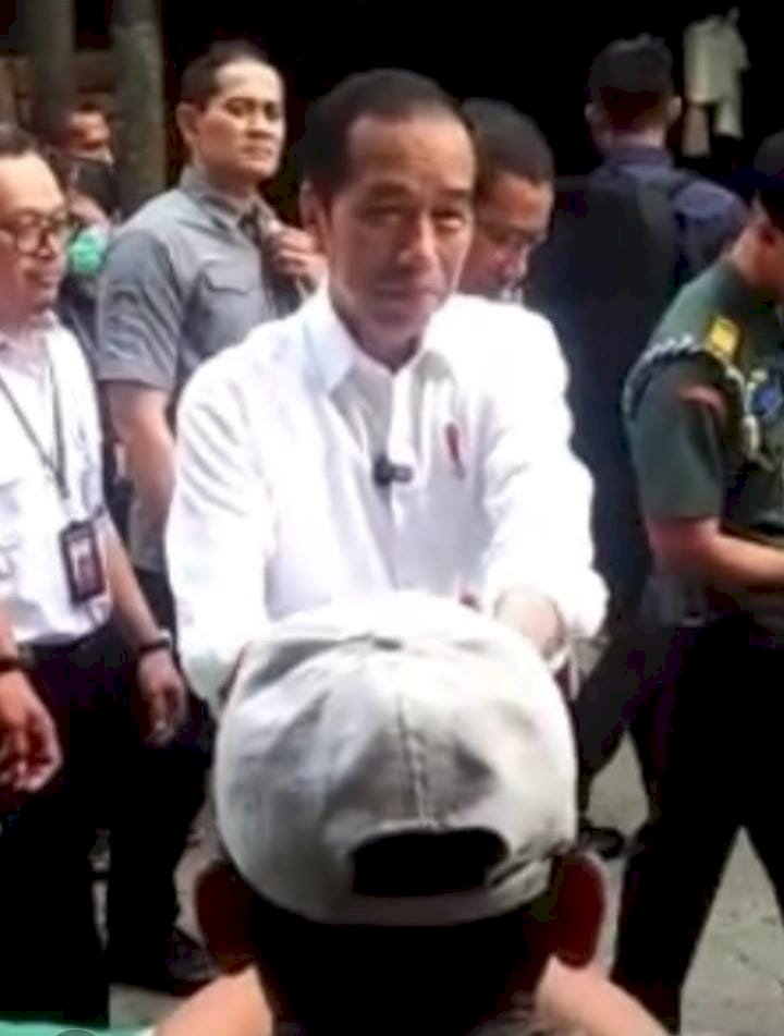 Usai Hadiri Acara Bulan Bung Karno, Hari Ini Presiden RI Joko Widodo Sambangi Pasar Palmerah