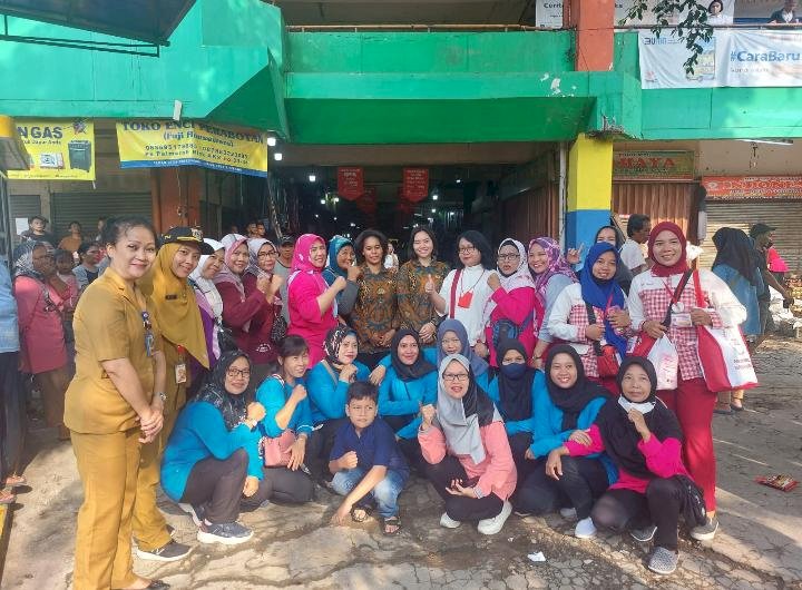 Usai Hadiri Acara Bulan Bung Karno, Hari Ini Presiden RI Joko Widodo Sambangi Pasar Palmerah