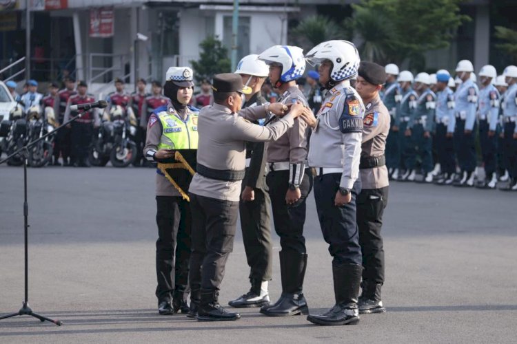 Apel Gabungan Operasi Patuh Jaya 2023 di Gelar