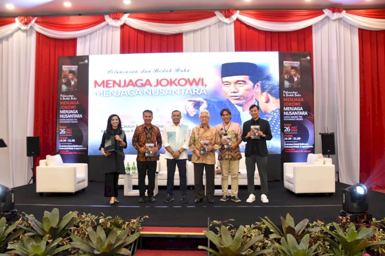 Mayjen TNI Mohamad Hasan Bedah Buku, Menjaga Jokowi Menjaga Nusantara