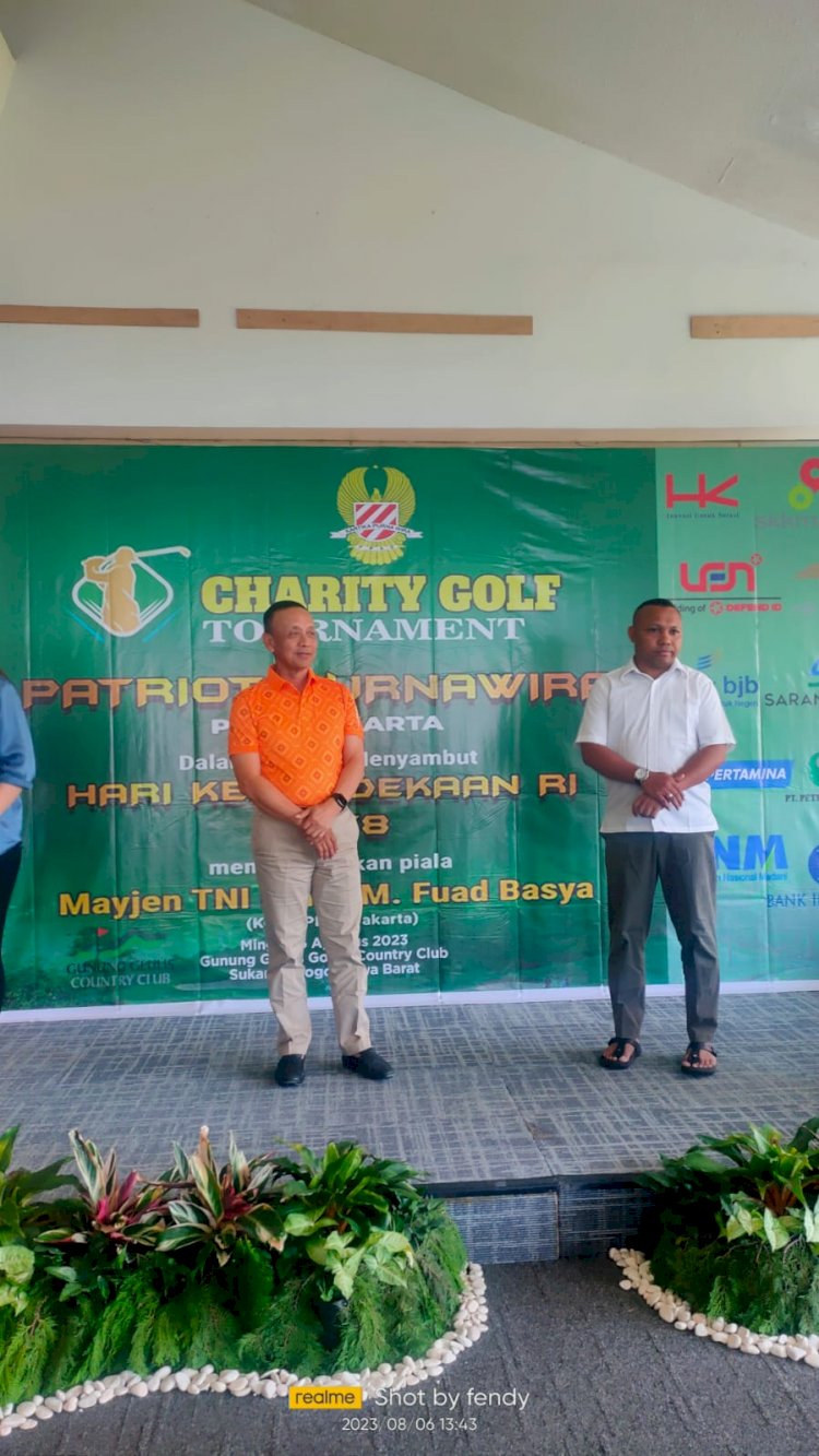 Sambut Hut RI ke 78, PPAD DKI Jakarta Gelar Charity Golf Tournament