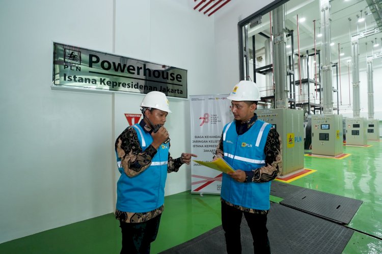 Ratusan Petugas PLN Amankan Listrik di Istana Kepresidenan Jakarta