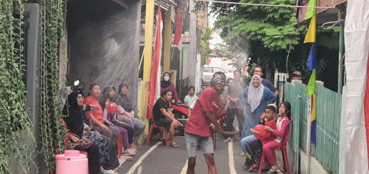 Lomba HUT RI ke-78, Warga RT 008/015 Grogol Utara Adakan Tali Silaturahmi