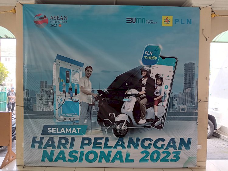 PT PLN UP III Bulungan Berikan Sepeda Motor Untuk Pelanggan Pembayaran Listrik Terbaik