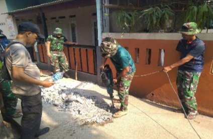 Hampir Selesai, Pengerjaan Fisik TMMD ke-118 Mencapai 90 persen