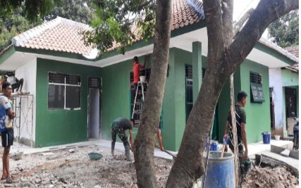 Pembangunan Rutilahu, Pengerasan Jalan dan Drainase Sesuai Progres