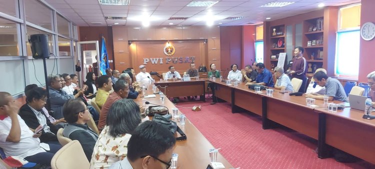 Ketua Umum PWI Pusat Priode 2023-2028 Buka Rapat Perdana Tupoksi Kepengurusan