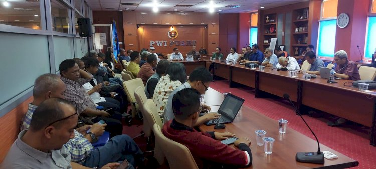 Ketua Umum PWI Pusat Priode 2023-2028 Buka Rapat Perdana Tupoksi Kepengurusan