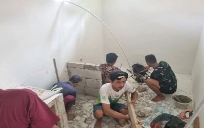 Pembangunan Fisik di TMMD ke-118 Kodim 0508/Depok