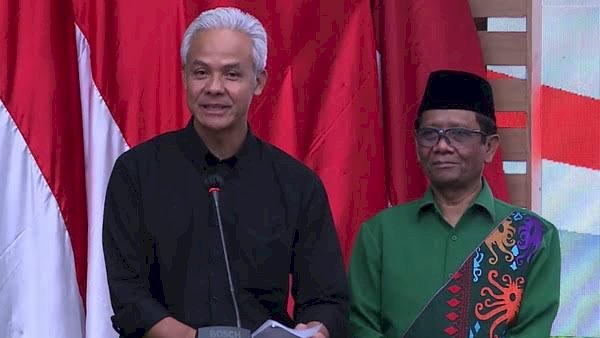 PDI-P Resmi Umumkan Mahfud MD Sebagai Cawapres
