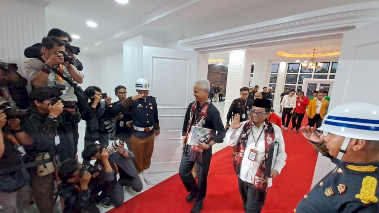 Bukti Siap Majukan Indonesia, Pasangan Ganjar-Mahfud Daftar Ke KPU