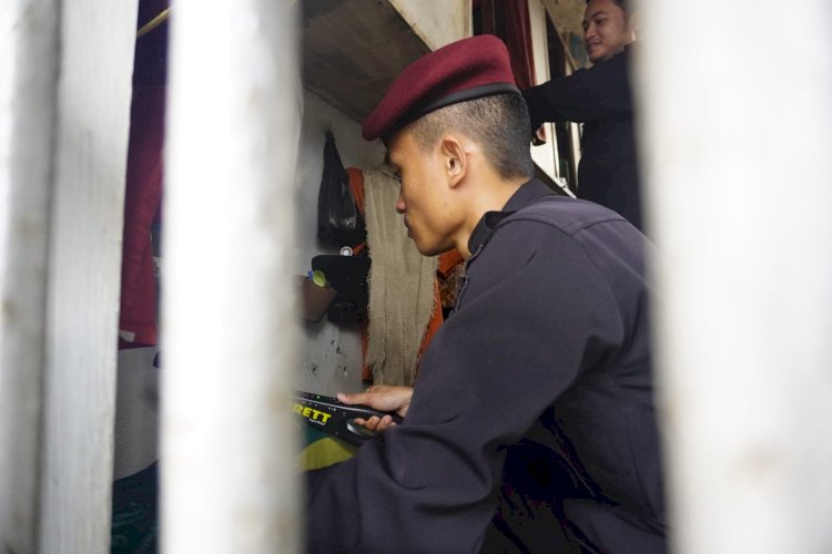 Kemenkumham Kalsel Gelar Apel Satopspatnal di Lapas Narkotika Karang Intan