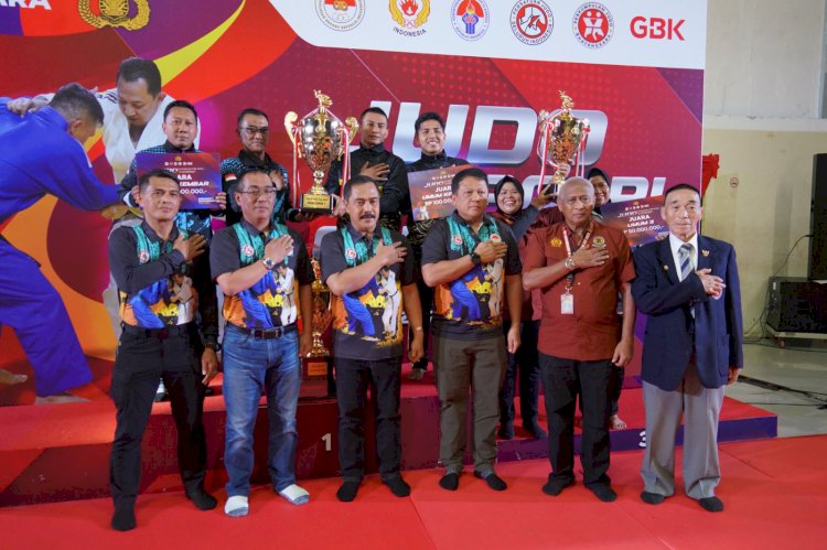 Polda Metro Jaya Raih Juara Umum Judo Kapolri Cup 2024