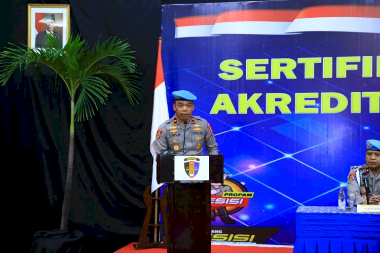 Tingkatkan Pelayanan Publik, DivPropam Polri Gelar Sertifikasi Kompetensi Bintara Akreditor