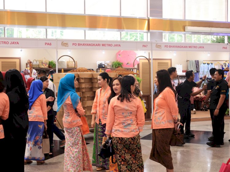 Hadirkan 500 Lebih UMKM, Bazar Kreasi Bhayangkari Nusantara 2024 Digelar di JCC