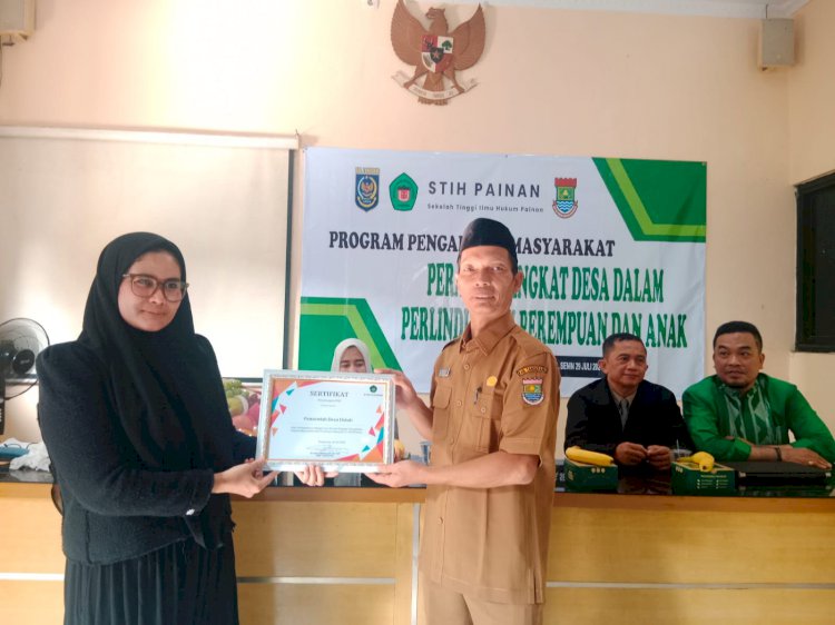 STIH Painan Gelar Acara PKM Di Desa Dukuh