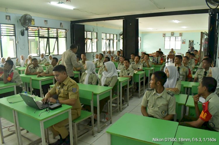 Kegiatan TMMD Ke-121, Kodim 0508/Depok, Non Fisik di SMKN 2 Depok