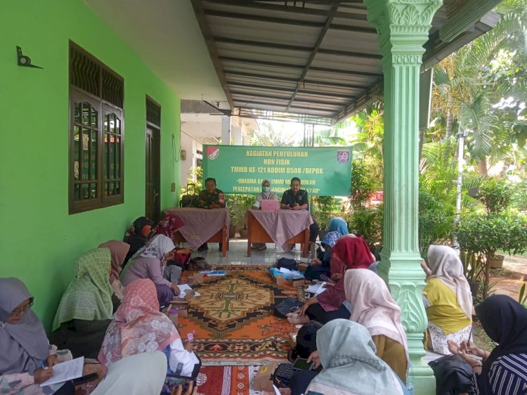 Sosialisasi Pencegahan Stunting di TMMD Non Fisik