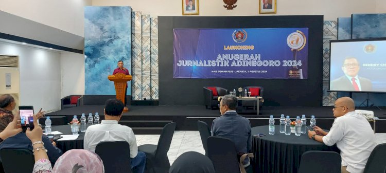 PWI Pusat Gelar Anugerah Jurnalistik Adinegoro 2024