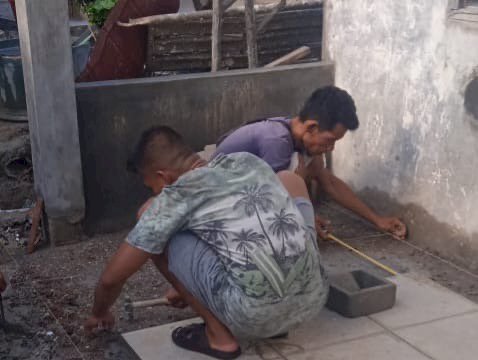 TMMD Kota Depok Hari ke-9, Menyelesaikan Dua RTLH