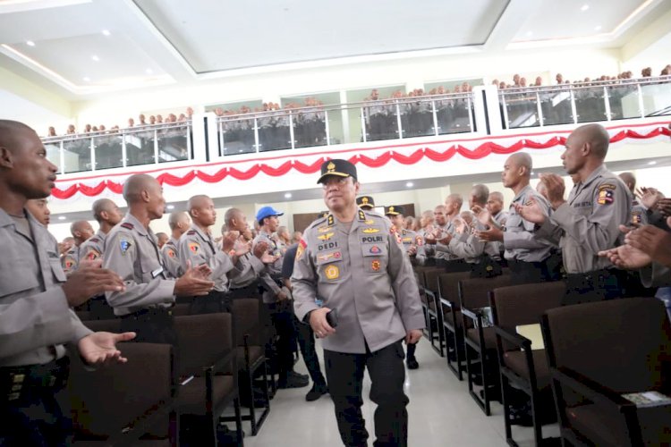 64 Orang Asli Papua Menjalani Pendidikan Tamtama di SPN Polda Kaltim