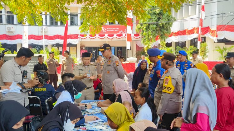 Wakapolda Metro Jaya Sambang Nusa Presisi di Pulau Pramuka