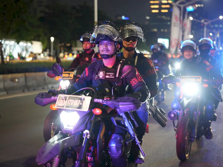 Jaga Kondusifitas Jelang Pilkada Polda Metro Jaya Gelar Patroli