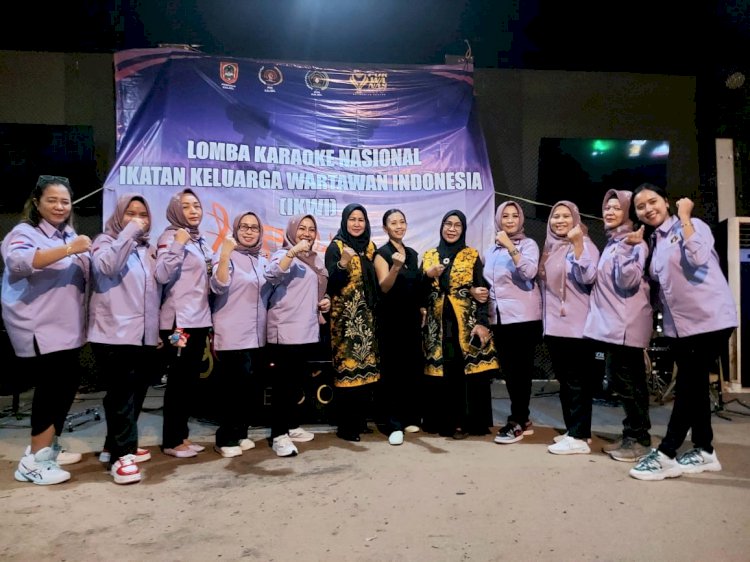 Berlangsung Meriah Lomba Karoke Keluarga Wartawan Indonesia