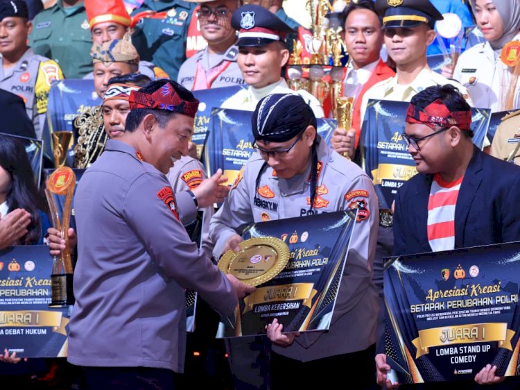 Gelar Apresiasi Kreasi 'Setapak Perubahan Polri', Ciptakan Ruang Digital Positif