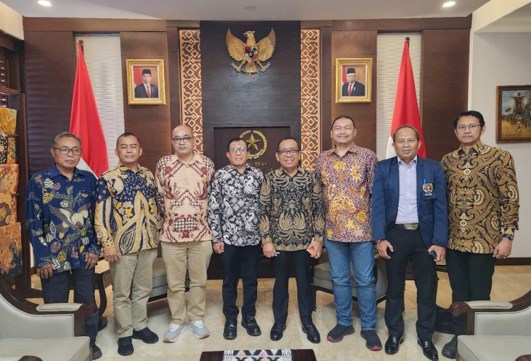 Mensesneg Pratikno Dukung PWI Pusat, Bahas Usulan Dua Proyek