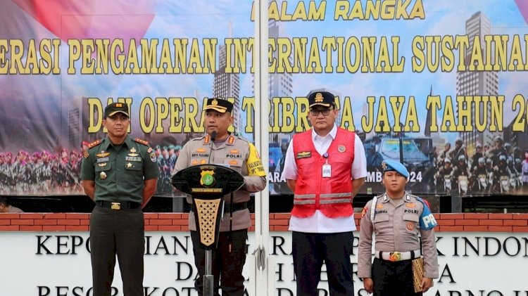 Apel Gabungan POLRES Bandara Soetta, Pam Kunjungan Paus Fransiskus dan Kedatangan delegasi International Sustainability Forum
