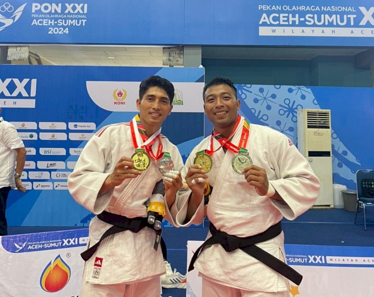 3 Atlet Judo Polri Tambah Emas dan Perak di PON XXI Aceh Sumut
