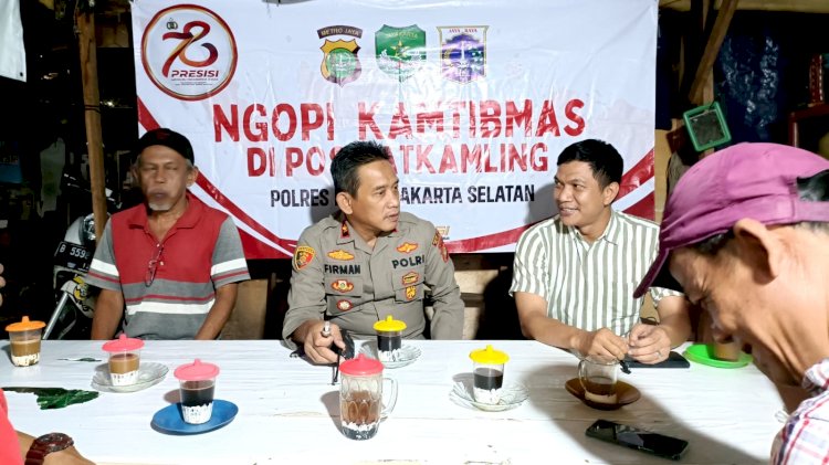 Ngopi Kamtibmas: Jalin Silaturahmi, Jaga Keamanan Jelang Pemilukada