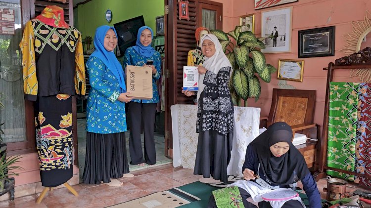 Mengukir Karakter Bekasi Melalui Batik Sri, UMKM Khas Kota Bekasi Berkembang Bersama BRI Kanca Bekasi