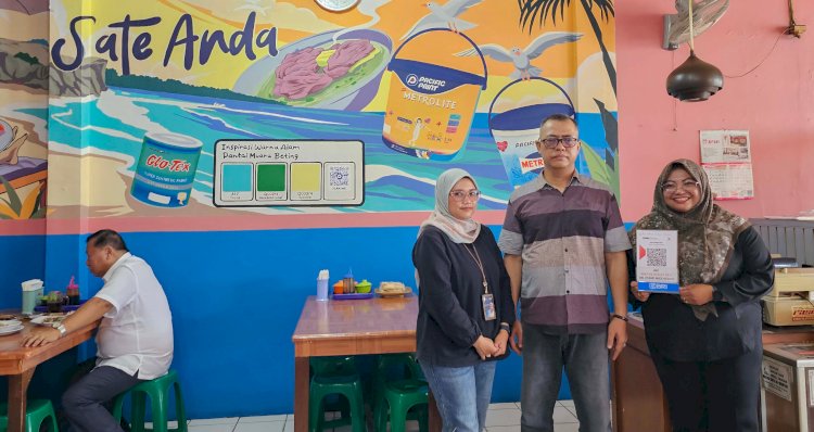 Sate Anda Cita Rasa Khas Kuliner Bekasi, Melangkah Bersama QRIS Mitra BRI