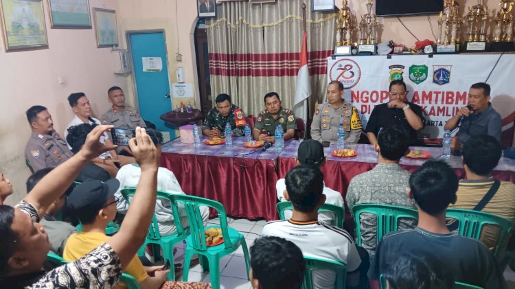 Kapolsek dan 3 Pilar Pulogadung Ngopi Kamtibmas Bersama Warga Bahas Tawuran