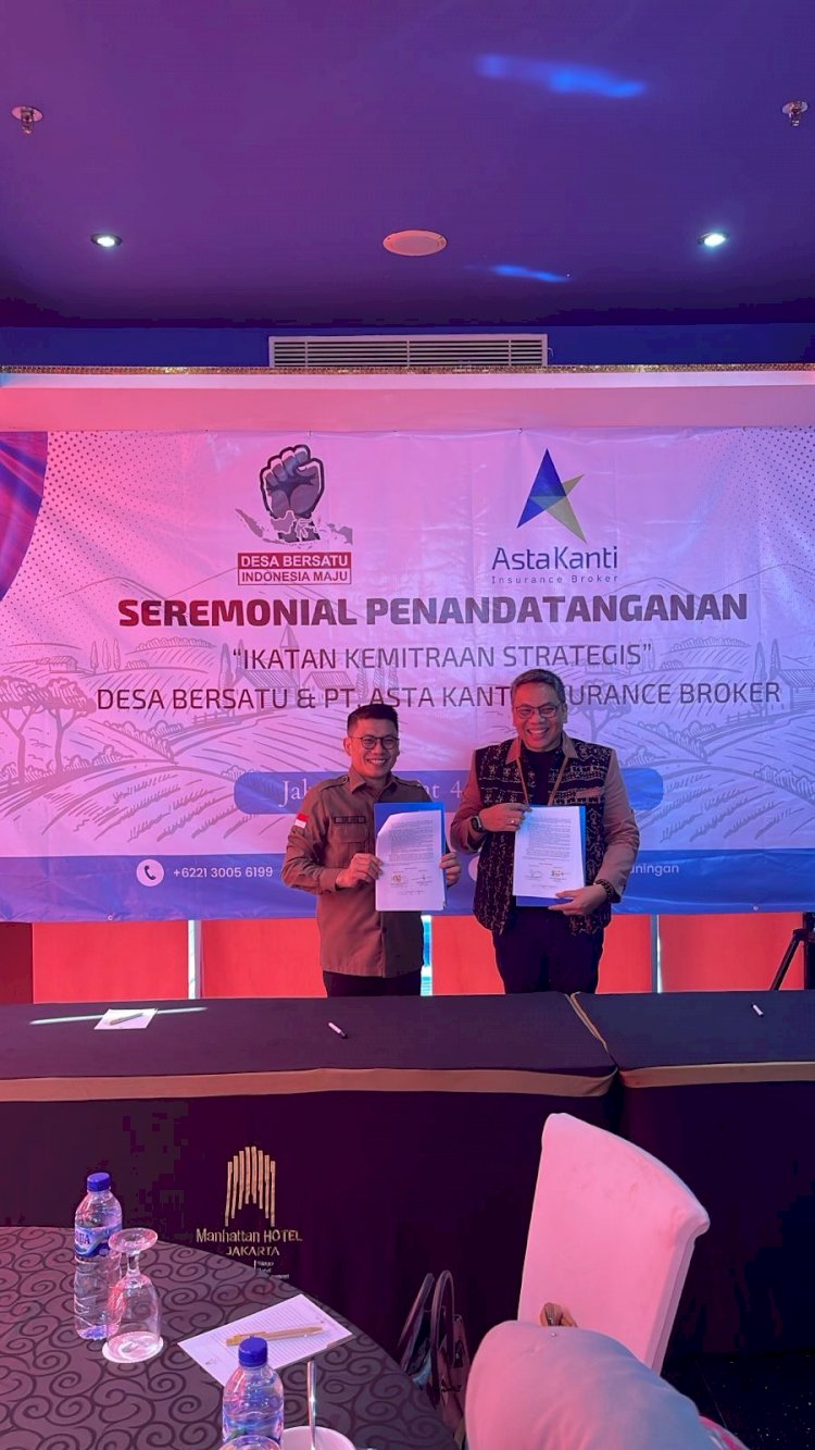 Kerja Sama Strategis DPP Desa Bersatu Dengan PT. Asta Kanti Insurance Broker