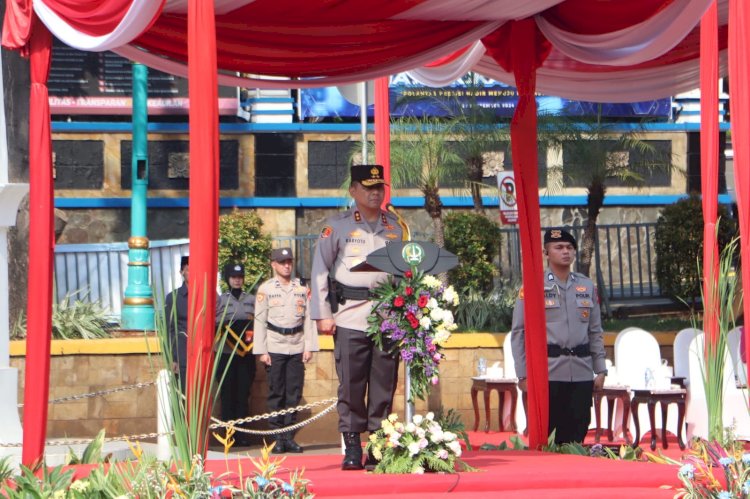 Kapolda Metro Jaya Irjen Pol Karyoto Pimpin Sertijab Dirsamapta, Kabid TIK dan Kapolres Jakut