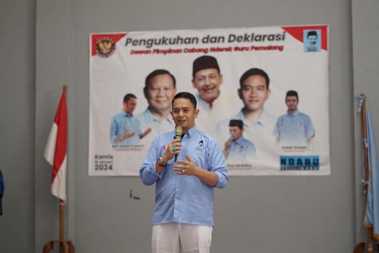 Ketua Umum Ndaru Yakin dan Optimistis Indonesia Dibawah Kepemimpinan Prabowo - Gibran