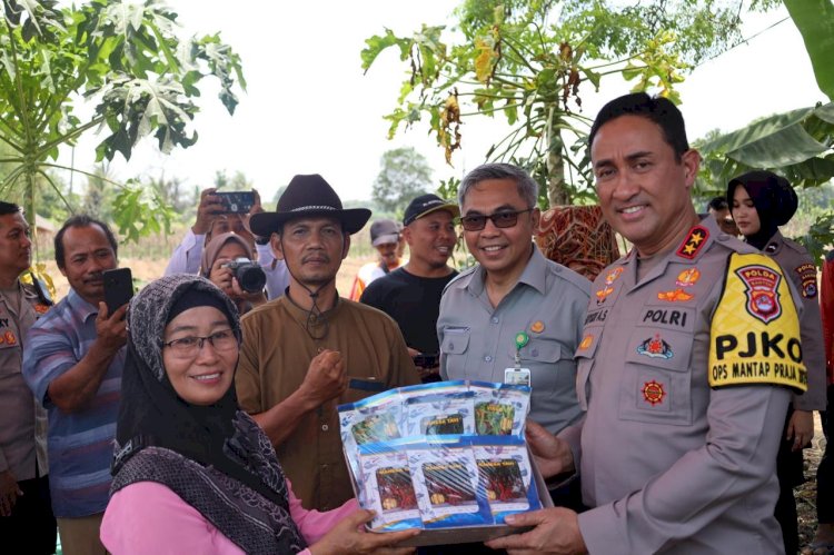 Dukung Swasembada Pangan Nasional, SSDM Polri Siapkan Calon Polisi Dengan Skill dan Program Pertanian Libatkan Masyarakat