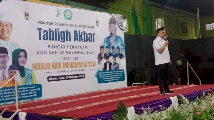 Pondok Pesantren Al Washilah Selenggarakan Tabligh Akbar Hari Santri 2024